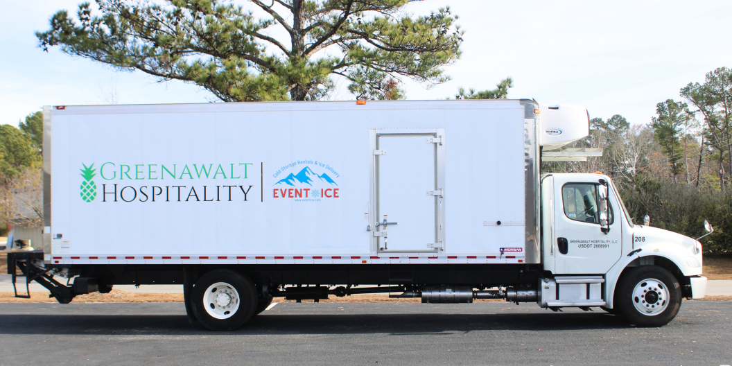 Event Ice Reefer ice truck ice trailers disaster relief cold storage ice delivery refrigerated trailers
