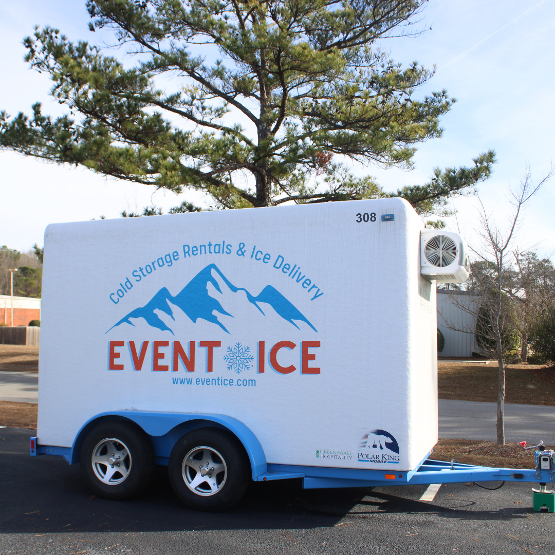 Event Ice 12- Foot Refrigerated Trailer, Cold Storage Solutions , Ice Delivery