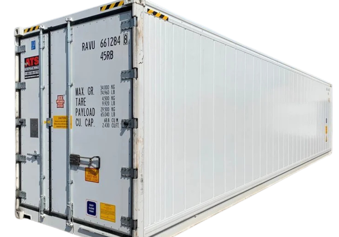 40 foot refrigerated container ; conex